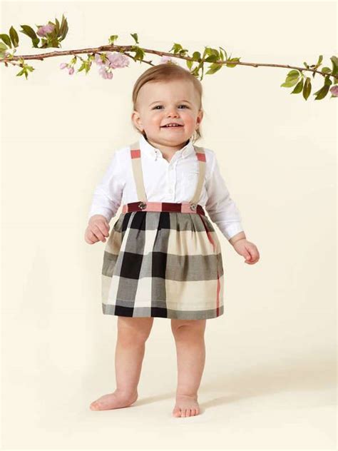 newborn burberry girl outfit|Burberry outfit baby girl.